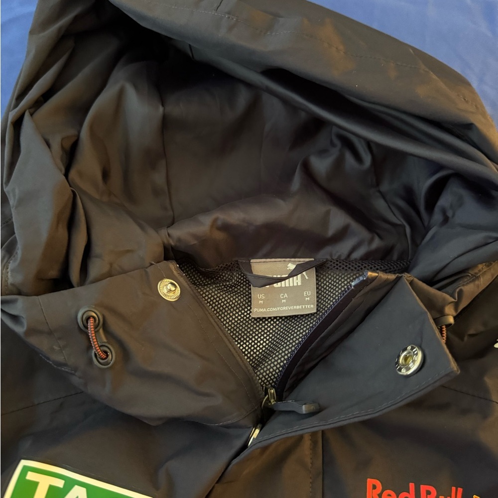 Puma Men's Blue Performance Racing Jacket - Picture 5 of 7